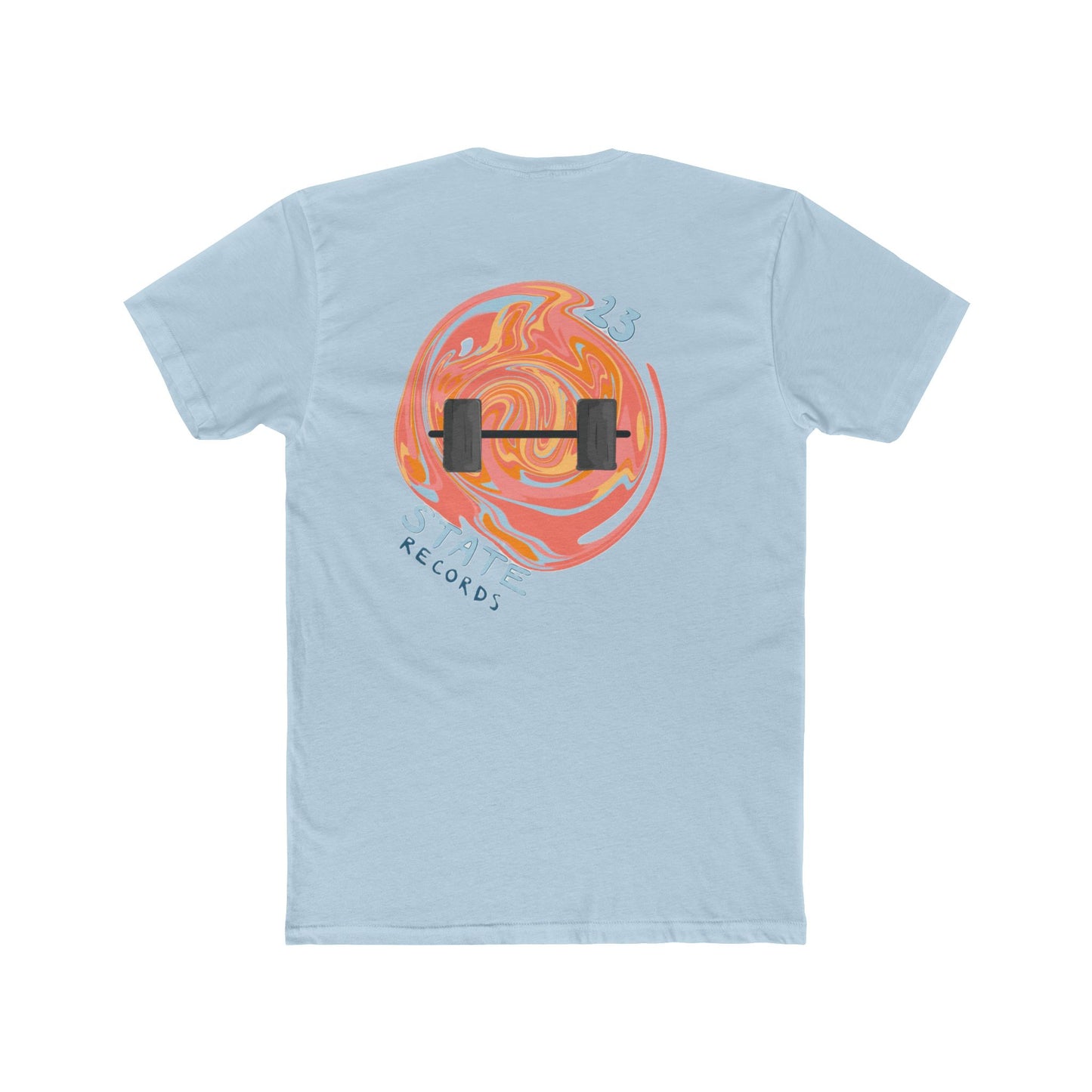 N T F X x E M A D STATE RECORDS FITTED T-SHIRT
