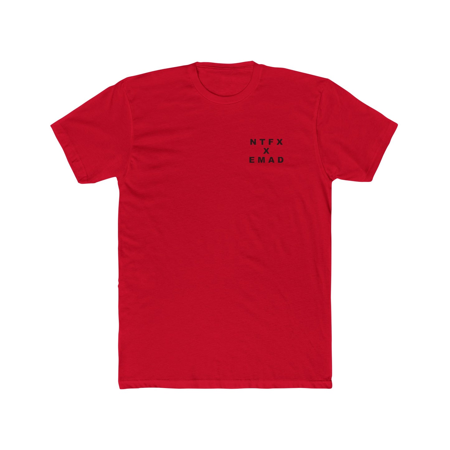 N T F X x E M A D STATE RECORDS FITTED T-SHIRT