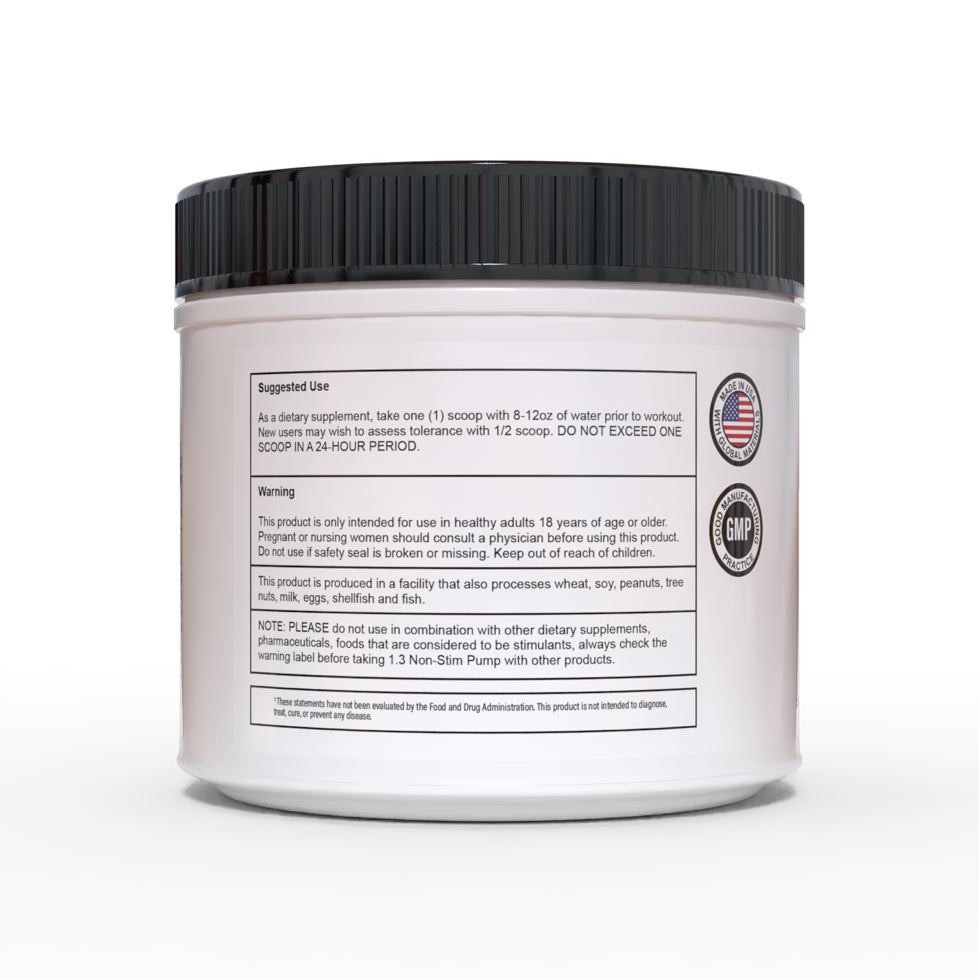 1.3 PREWORKOUT | NON-STIM PUMP PREWORKOUT