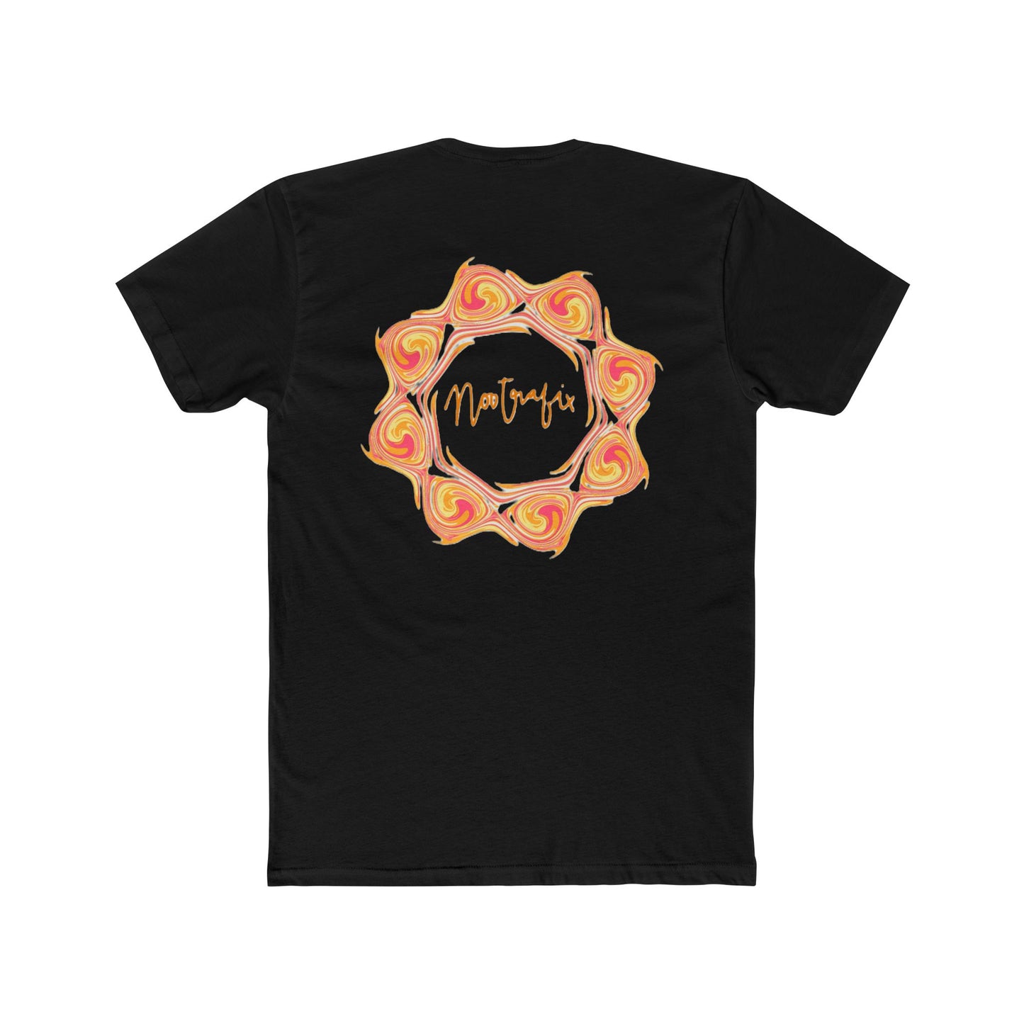 NOOTRAFIX FLOWER Design Fitted T-Shirt