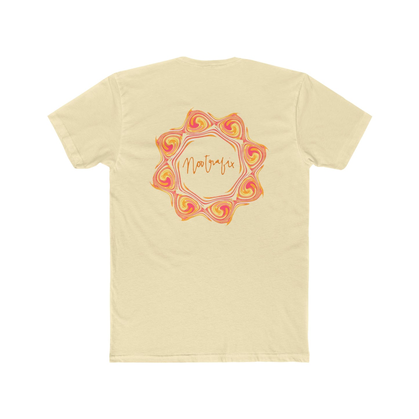 NOOTRAFIX FLOWER Design Fitted T-Shirt